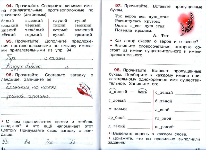 Составь описание известной тебе птицы по плану 2 класс русский язык рабочая тетрадь